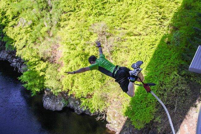 Bungee Jumping Bucket List