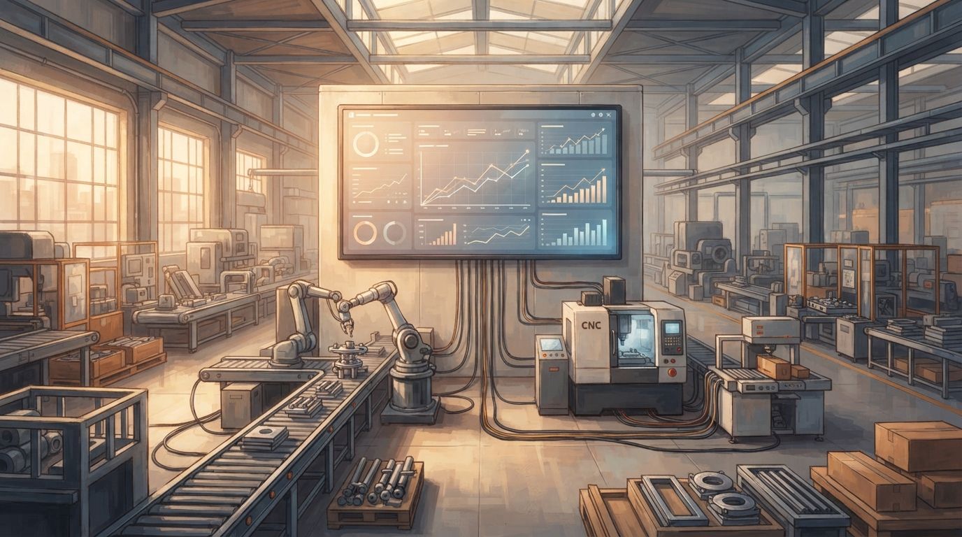 How Production Monitoring System Solves Problems in Your Manufacturing Company