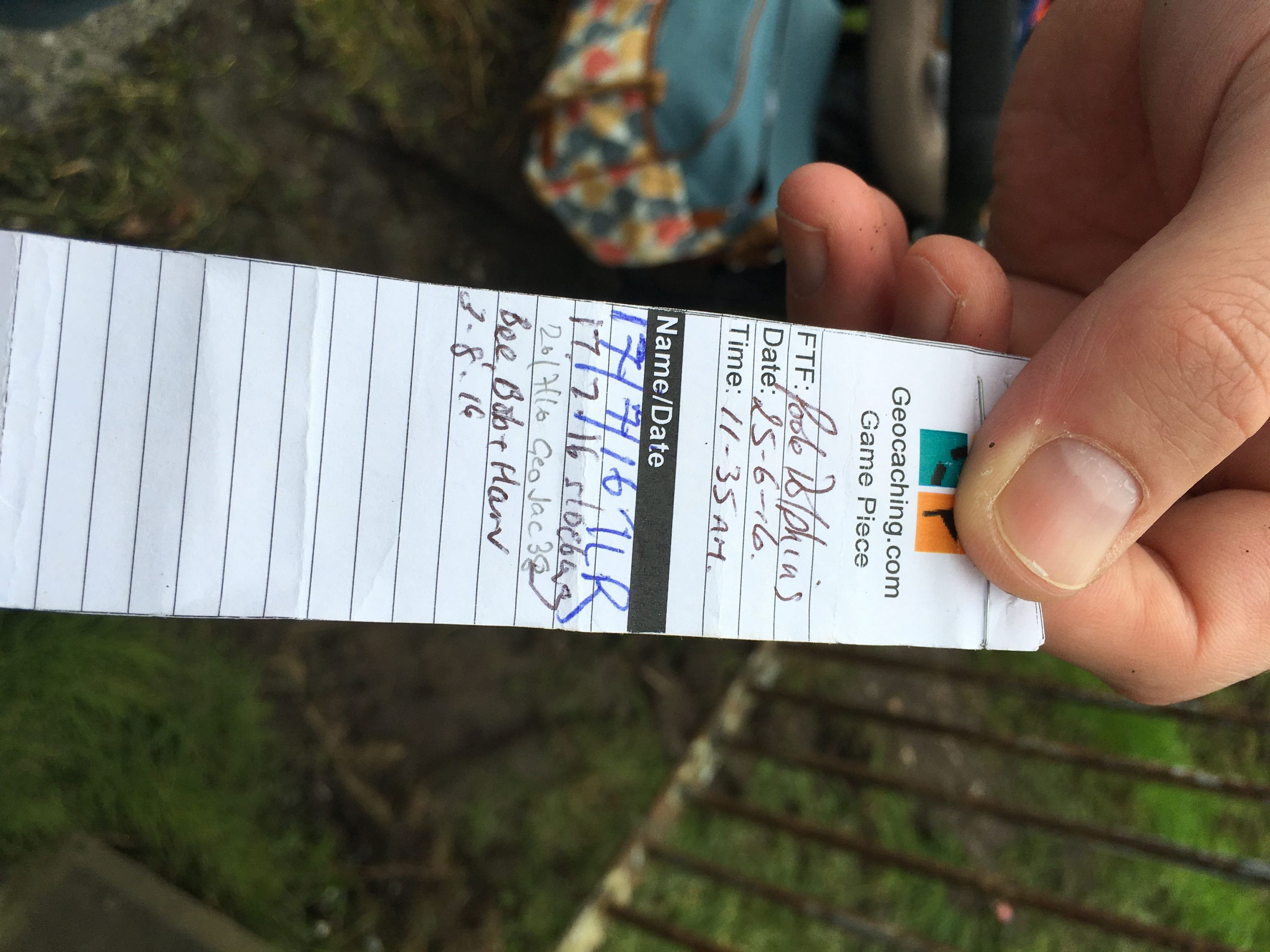 GeoCache Log