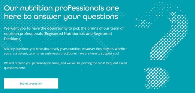 Early Years Nutrition Partnership – Going to Parliament
