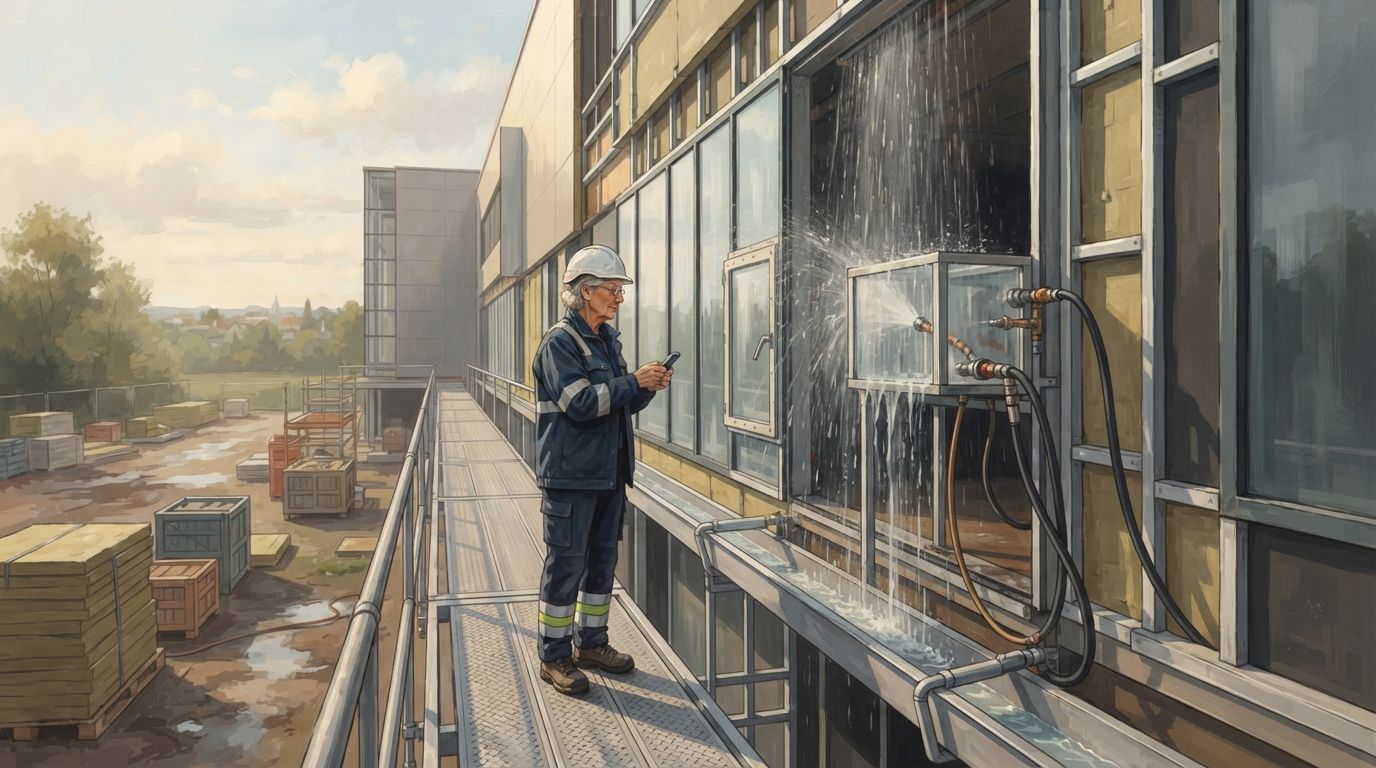 The Importance of CWCT Water Tightness Tests For Your Construction Materials
