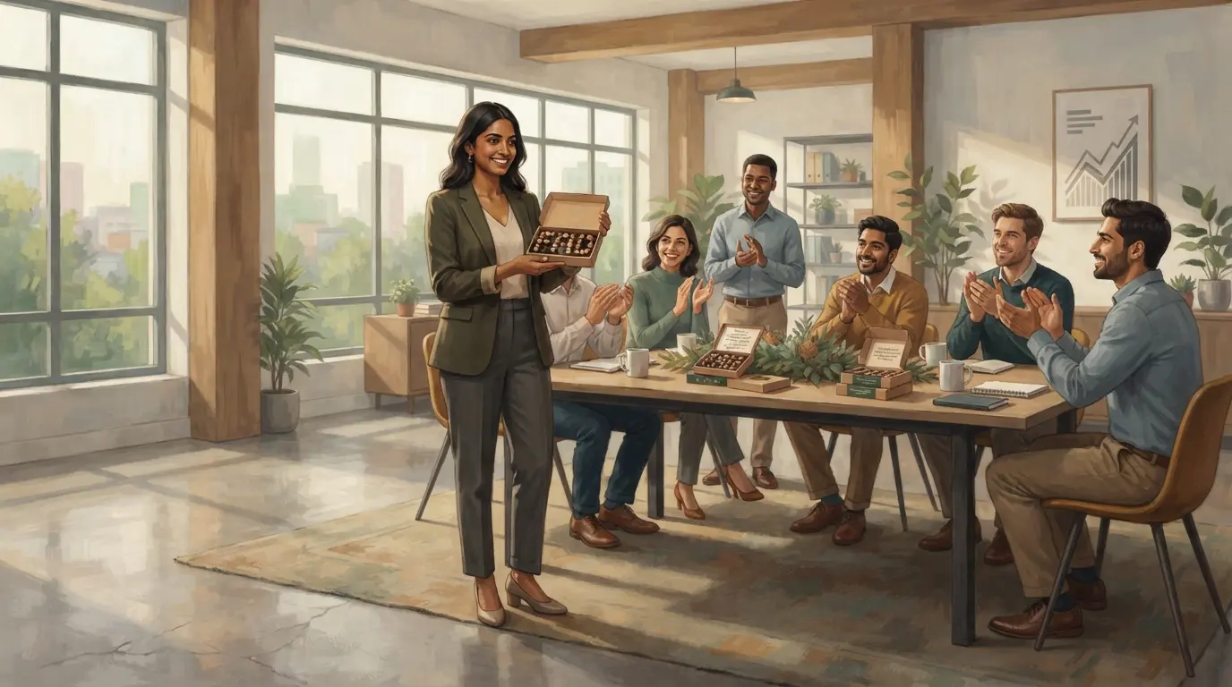 WINNER – Corporate Dad Chocolate Surprise